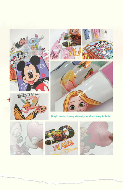 Stitch Love Cartoon Stickers  Iron-on Transfers for Clothing Firm and Fadeless  Stickers Easy to Use DIY Decoration