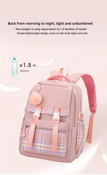 2024 New Bluey Boys And Girls High School Backpack Large Outdoor Leisure Practical Bag Cartoon Animation Bag Children's Gift