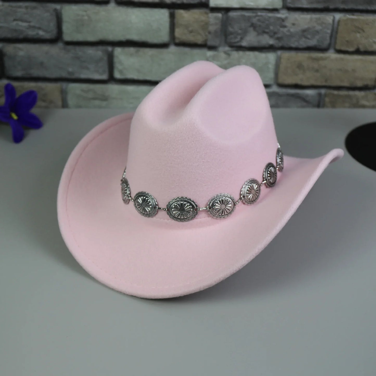 Chapeau de Cowboy occidental pour femmes, 1 pièce, accessoires Photo, chapeaux de Jazz, robe de soirée, Sombrero Hombre
