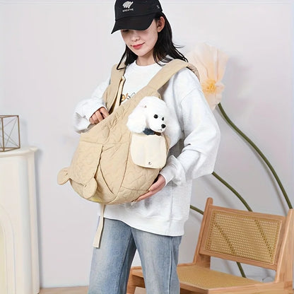 Sac à dos portable pour animaux de compagnie pour chats et chiens, respirant et confortable, porte-voyage en plein air pour petits et moyens animaux de compagnie.
