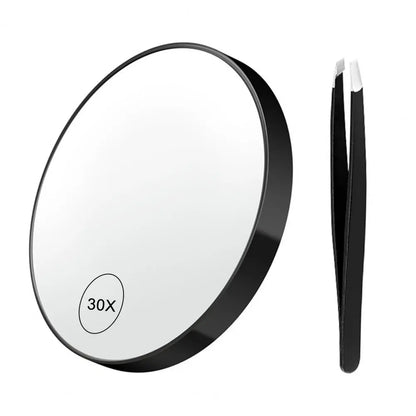 Miroir de rasage haute clarté, vue plus grande, maquillage, grossissement 30X, miroir cosmétique, miroir HOMirror, accessoires ménagers