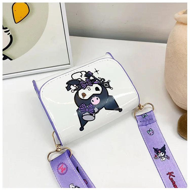 Sacs à bandoulière mignons Anime Kuromi Stitchou Filles Femmes Sac de marque de luxe Sacs mini designer de haute qualité Cadeaux