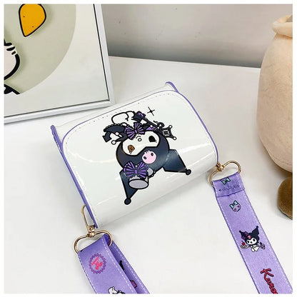 Sacs à bandoulière mignons Anime Kuromi Stitchou Filles Femmes Sac de marque de luxe Sacs mini designer de haute qualité Cadeaux