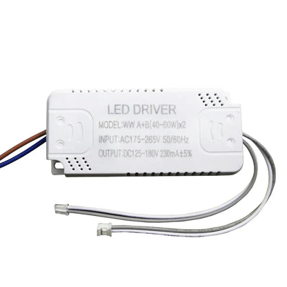 Pilote LED 230mA 8-24w 24-40w 40-60w 60-80w 80-120w 100-150w, pilote à courant Constant, unité d'alimentation, transformateur LED
