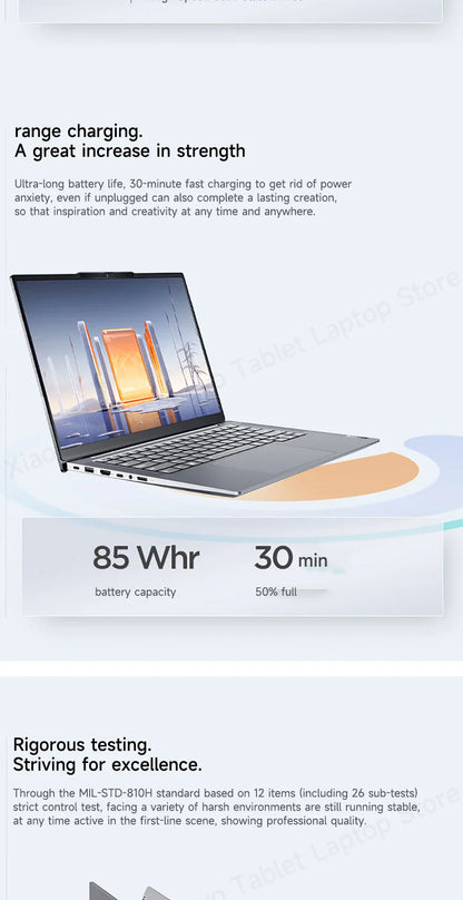 Lenovo Laptop Thinkbook 14+ 2024 AI 14.5" 3K 120Hz Screen UItra5-125H/UItra9-185H NVDIA RTX4060 Dolby Atoms Gaming Notebook PC
