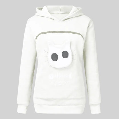 Cat Lovers Hoodie Winter Hoodies Sweatshirt Man Women Animal Cuddle Pouch Hood Pullover Carry Dog Cat Breathable Sweatshirts Hot