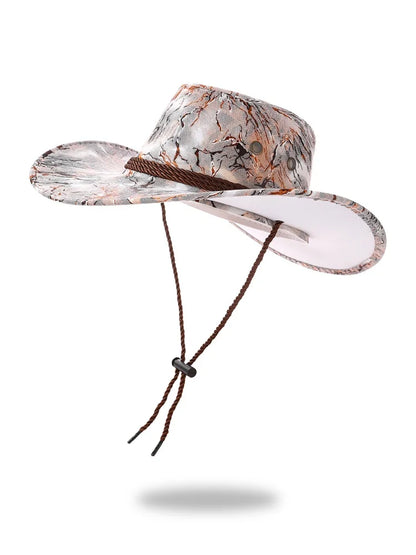 Nouveau chapeau de cowboy occidental vintage pour homme, dame gentleman, cow-girl, avec bord large en cuir, cloche, chapeau d'église, Sombrero Hombre