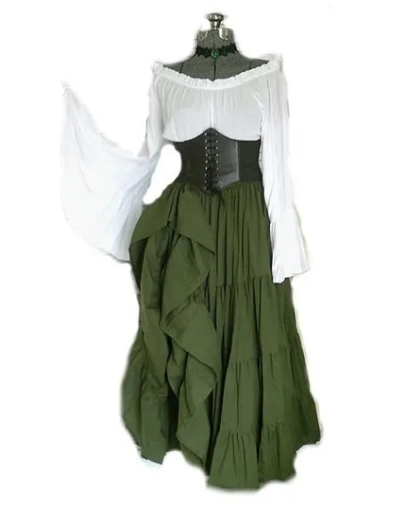 Masquerade Victorian Gothic Queen Evening Dress Medieval Renaissance Elf Princess Lolita Party Women Dance Retro Cosplay Costume