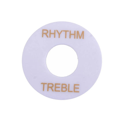 Anneau de commutation de sélection de rythme/treble, pour guitare Gibson Les Paul, interrupteur à trois vitesses, plaque de protection, anneau de sélection de couleurs