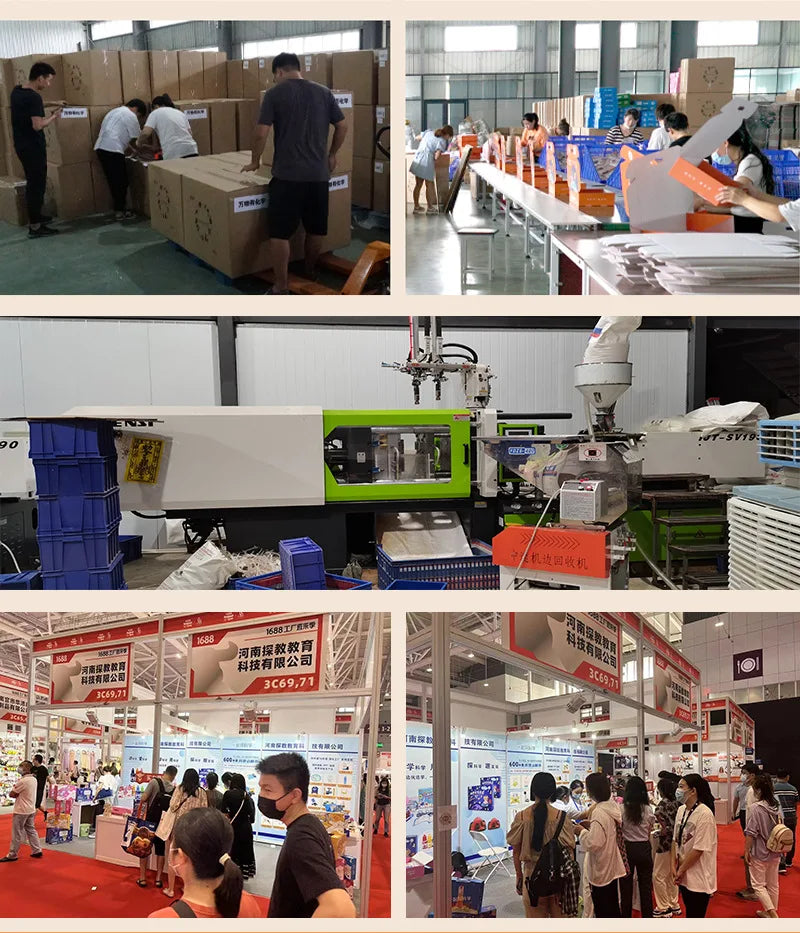 Robot de marche à assembler, Science et technologie, petite production, Puzzle, expérience, matériaux de jouets