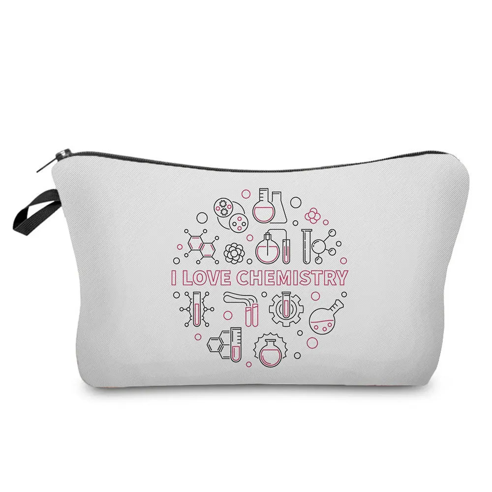 Sacs de rangement portables pour étudiant en sciences naturelles, poudres pour crayons, école, école, école, école, école, école, cadeaux du Nouvel An, mini sac de lavage
