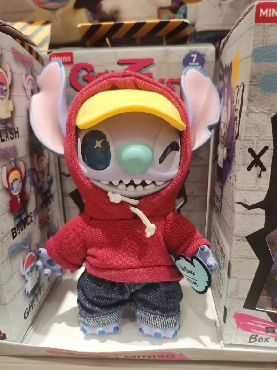 Stitch Gen Z Street Series Boîte Mystère Vinyle Poupées Mode Mignonnes Cadeaux d'Anniversaire