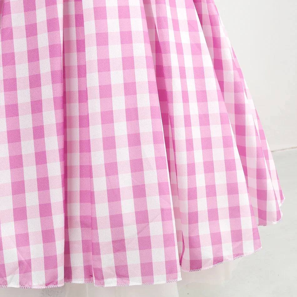 Robe de Cowgirl pour filles de 2 à 12 ans, Costume Barbei pour tout-petits, tenue de Cosplay, vêtements d'halloween