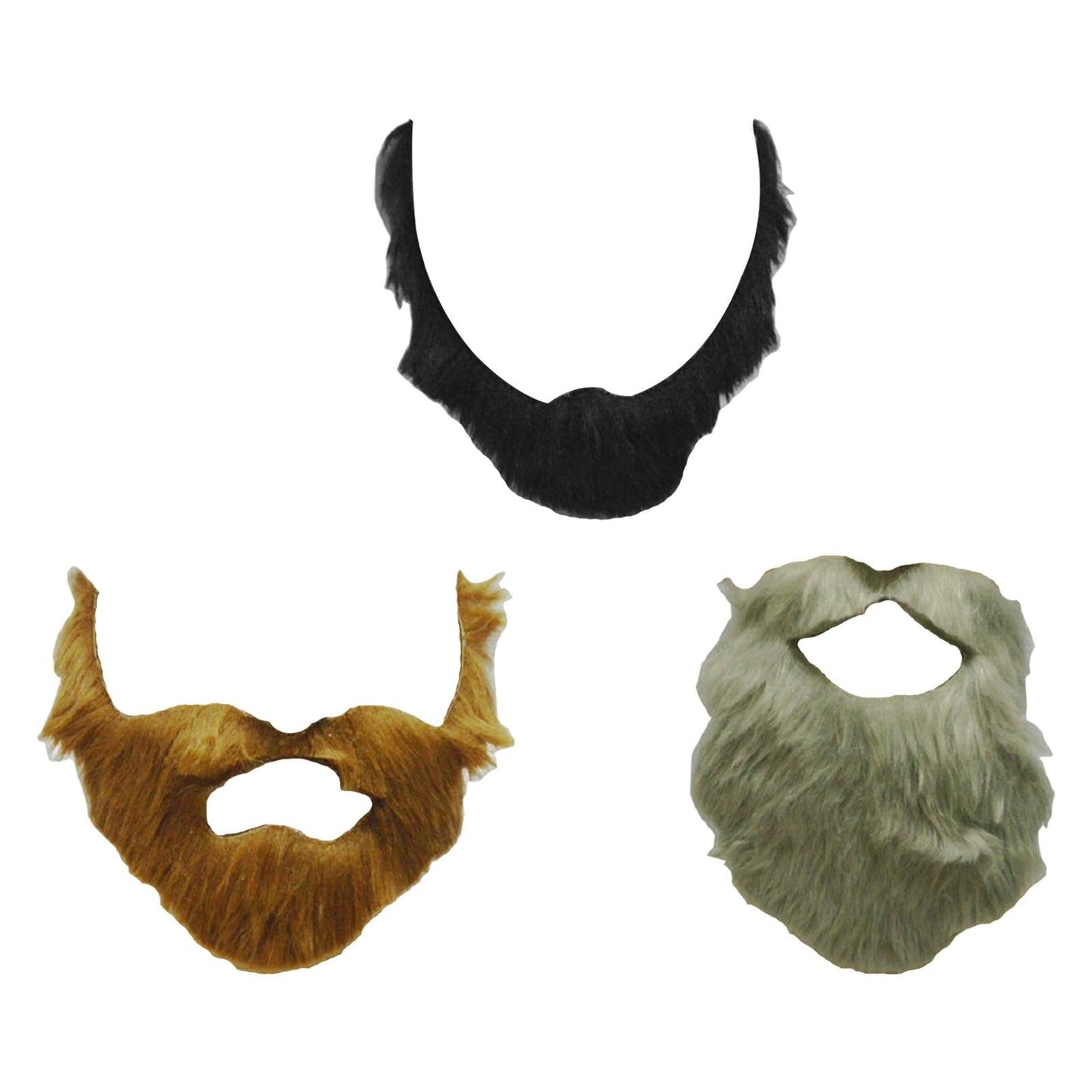 Fausse barbe Costume maquillage réaliste moustache Cosplay flanelle barbe habiller