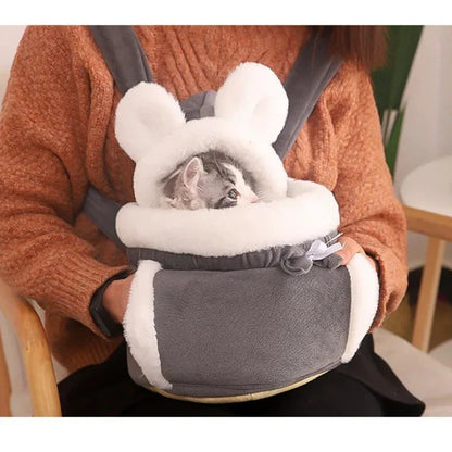 Sac à dos pour animaux de compagnie pour activités de plein air, grande capacité pour chiens de petite et moyenne taille, sac à dos portable pour chats, voyage et randonnée
