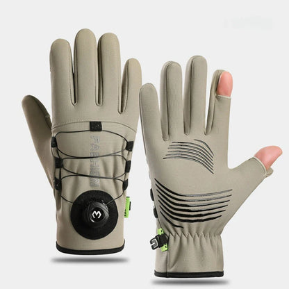 GTUBIKE nouveaux gants de ski chauds d'hiver unisexe coupe-vent résistant au froid gants pour écran tactile pour les Sports de plein air course randonnée cyclisme
