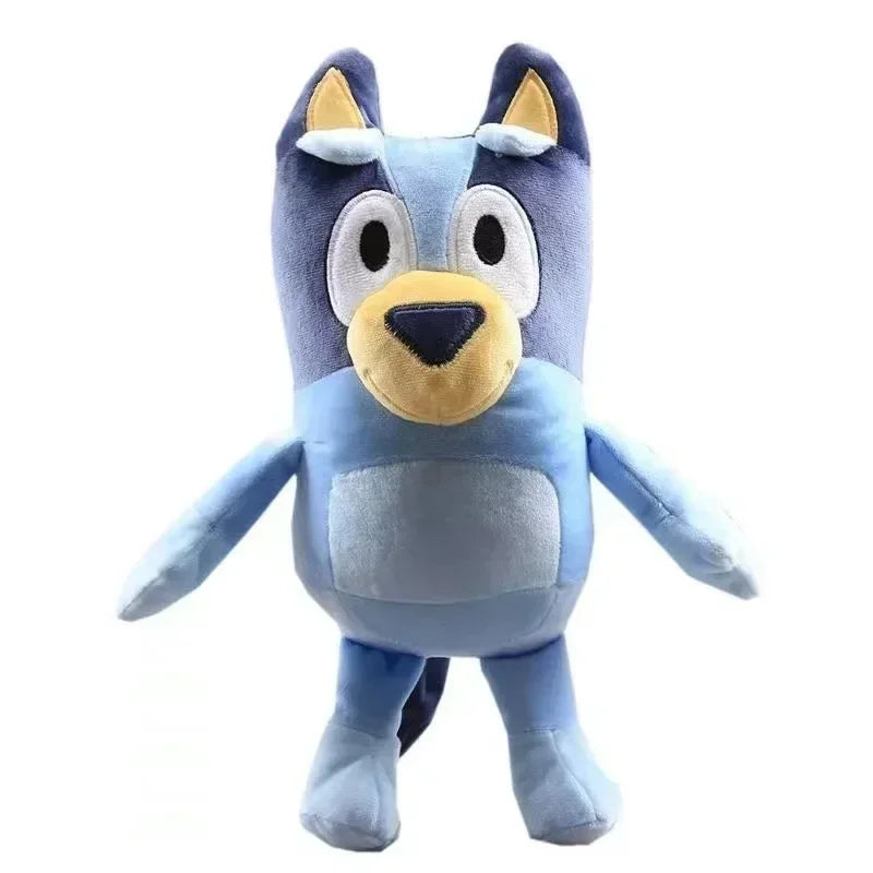 Family Stuffed Animals 17/28cm – Cartoon Dogs, Soft Plush Toys, Great for Birthdays and Christmas Gifts