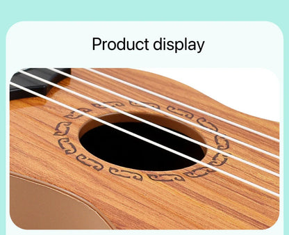 35cm Children Guitar Toy Can Be Used To Play Elementary Instruments With Paddles Simulating Yukrili Music Toys