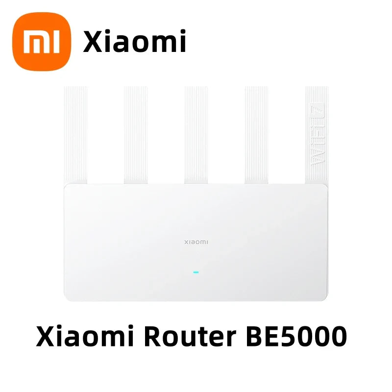 NOUVEAU routeur Xiaomi BE5000 Wi-Fi 7 2,4/5 GHz double fréquence Mesh Port réseau haute vitesse 2,5 G IPTV amplificateur de signal Mi Home