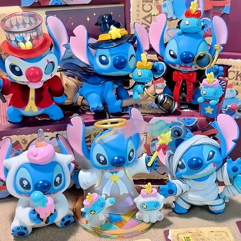 Stitchou's Bizarre Diary 2.0 Blind Box, Handmade Trendy Doll, Cute Desktop Ornament & Birthday Gift for Anime Fans
