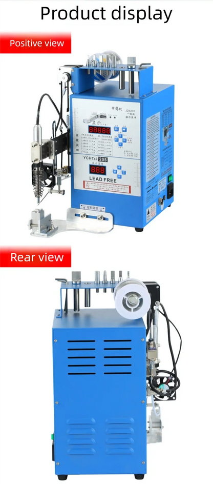 Multifunctional Semi-automatic Soldering Machine foot operated switch light with Motor USB2 Soldering Wire Artifact Soldering