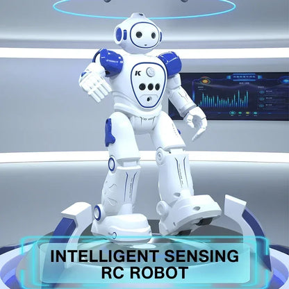 JJRC Rc Robot enfants Intelligent télécommande Robots jouets programmés électrique détection de geste Machine de danse enfants cadeau de noël