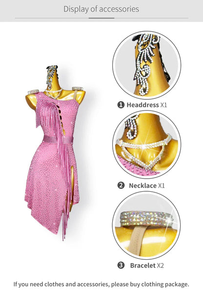 Robes de soirée pour femmes, vêtements de danse latine, Costume de danse Sexy, jupe de bal, Costume de sport sur scène pour filles, nouvelle collection 2026