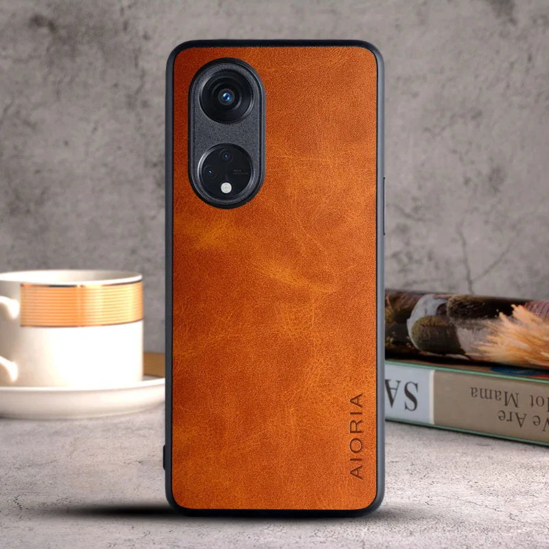 Case for OPPO Reno 8T 8 Reno8 T 5G 4G coque Luxury Vintage leather funda Skin cover for oppo reno 8t case capa
