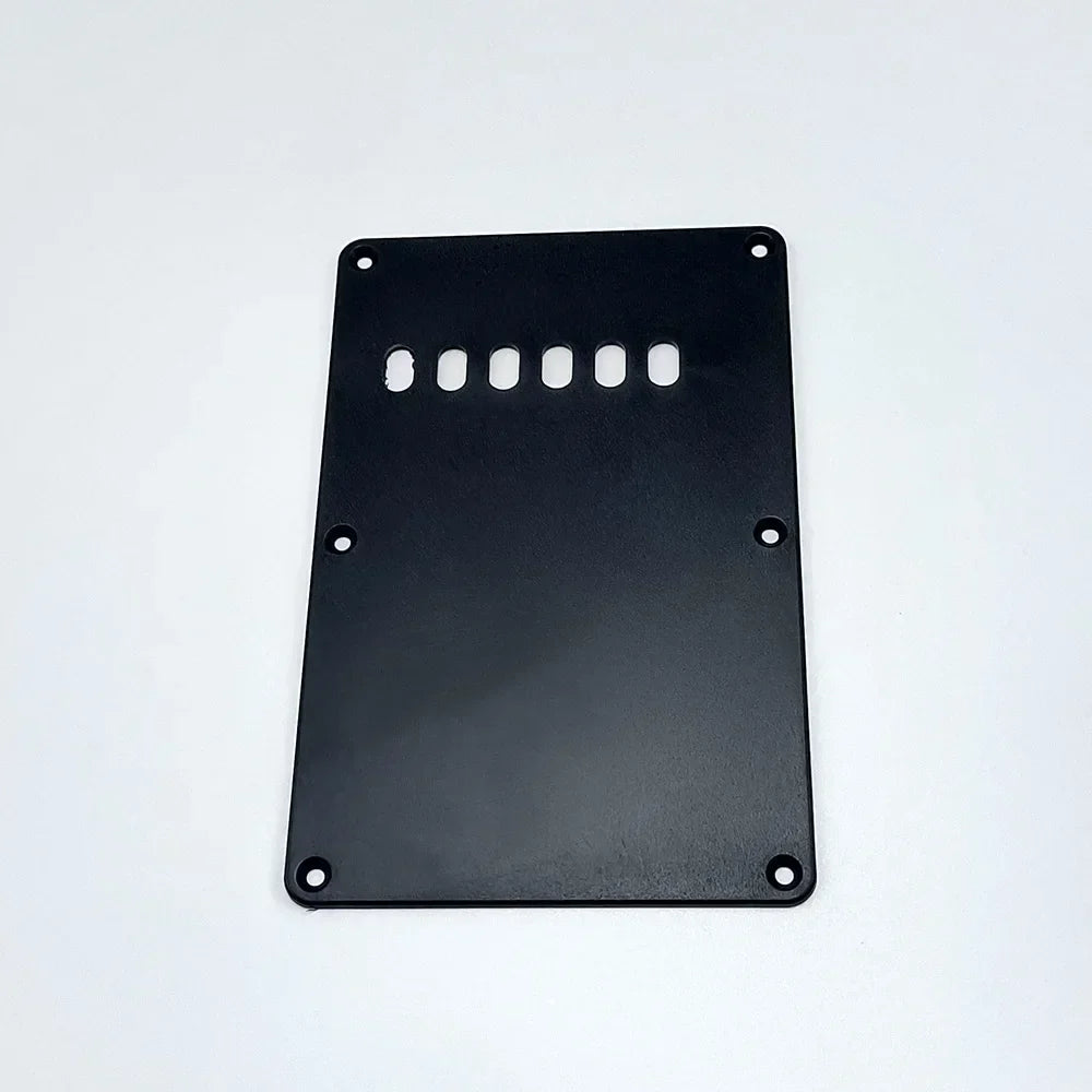 ABS 6 trous guitare Tremolo cavité couverture plaque arrière Standard guitare remplacement pour ST guitare électrique partie accessoires