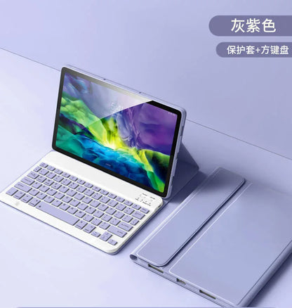 For New Redmi pad 2 11 inch 2025 Case with Keyboard,Detachable Wireless Keyboard+Tablet Cover Redmi pad 2 11" 2025 Funda
