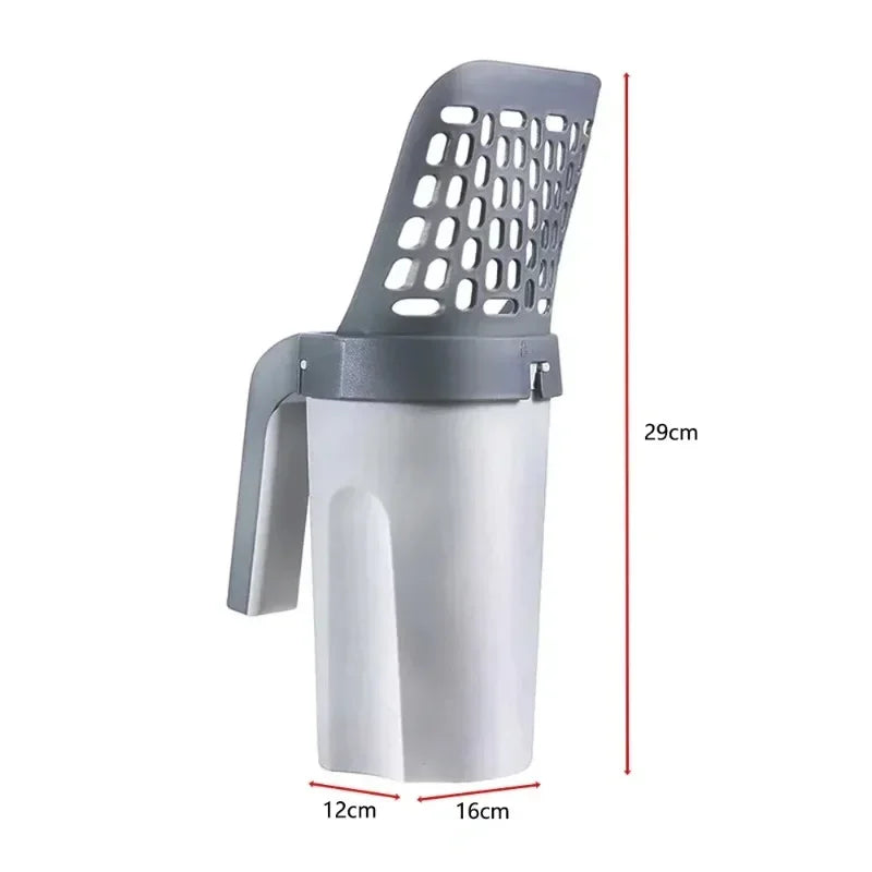 Pelle à litière pour chat tout-en-un, filtre pour animaux de compagnie, toilettes propres, ramasse-déchets paresseux, accessoires et produits pour animaux de compagnie