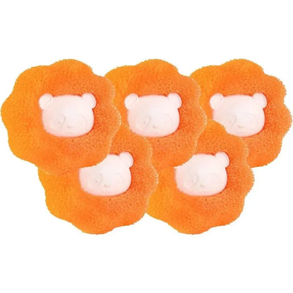 Épilateur réutilisable pour animaux de compagnie, boule, blanchisserie, machine à laver, filtre, laine, autocollant, poils de chat, fourrure, attrape-peluches, maison, 1-5 pièces