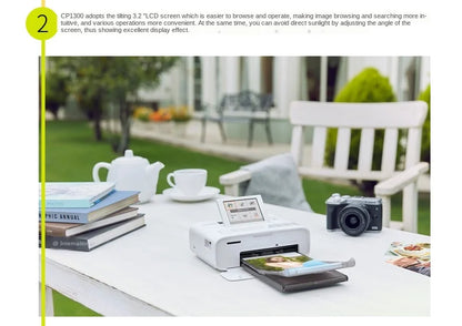 Photo Printer Wireless Connection To Print CP1300 Small Photo Printer Can Print Stickers