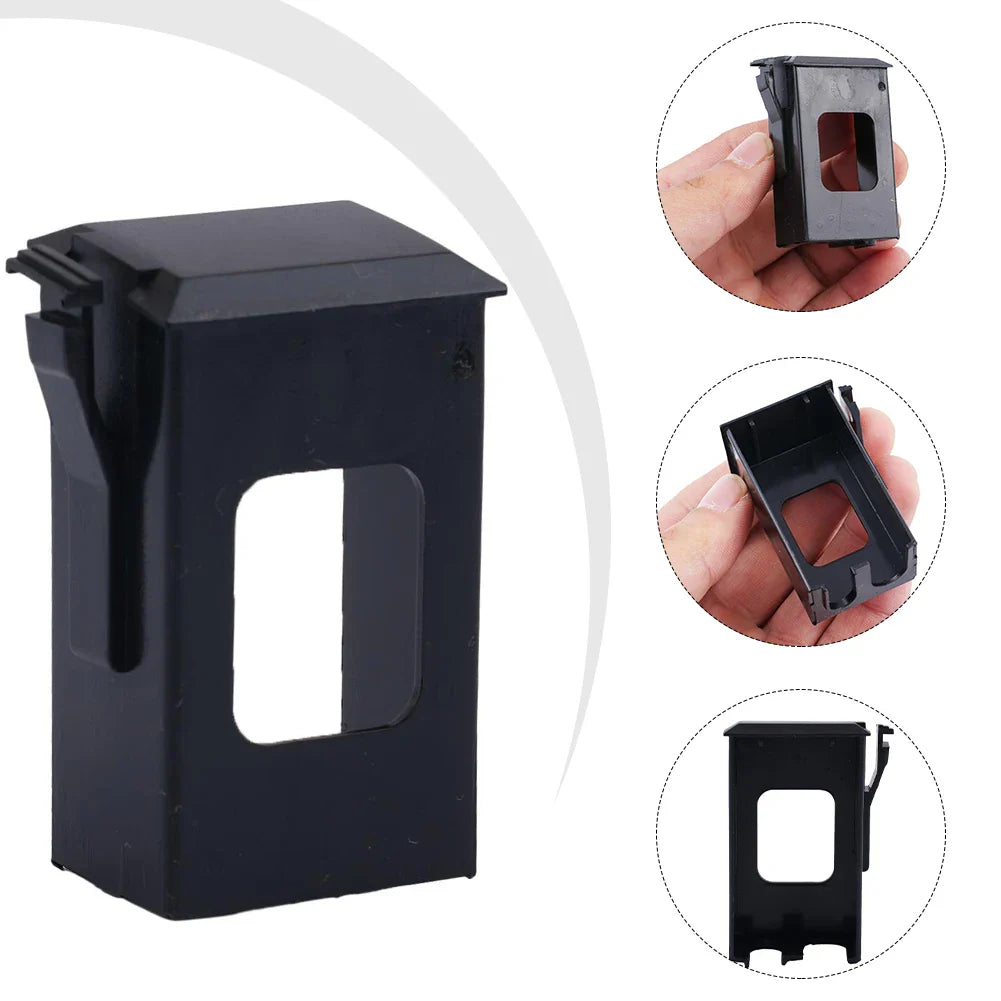 Support de boîtier de batterie 9V de remplacement pour pièces de micro de guitare acoustique EQ-7545R 51.5mm X 28.5mm X19mm, accessoires de pièces de guitare