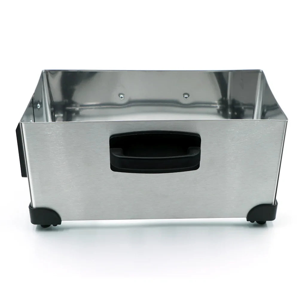 110V220V Electric Deep Fryer 2.5L French Frie Machine Oil Hot Pot Fried Chicken Grill Adjustable Thermostat Oven