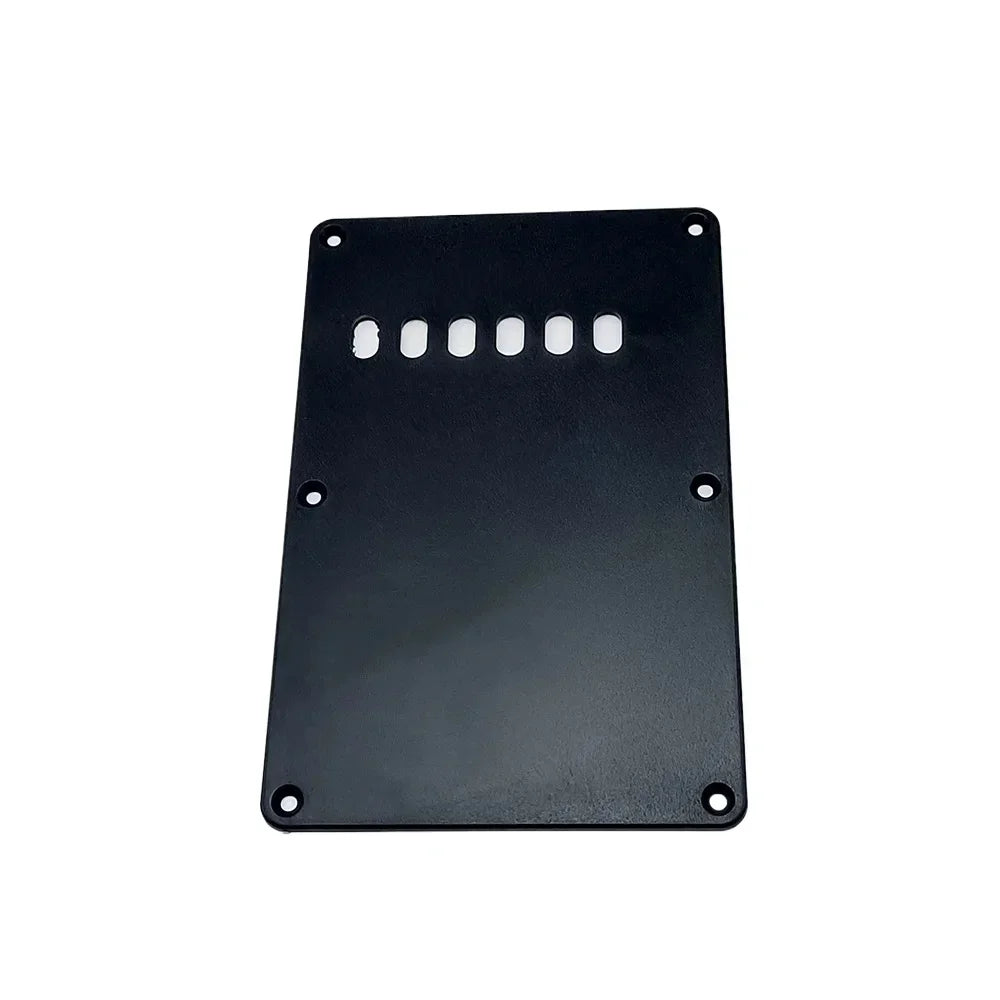 ABS 6 trous guitare Tremolo cavité couverture plaque arrière Standard guitare remplacement pour ST guitare électrique partie accessoires
