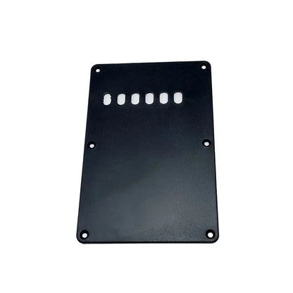 ABS 6 trous guitare Tremolo cavité couverture plaque arrière Standard guitare remplacement pour ST guitare électrique partie accessoires