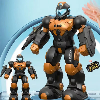 Robot RC 2.4G, programmation intelligente, détection de gestes, télécommande, chant vocal, danse, jouet électrique, cadeau de noël pour enfant