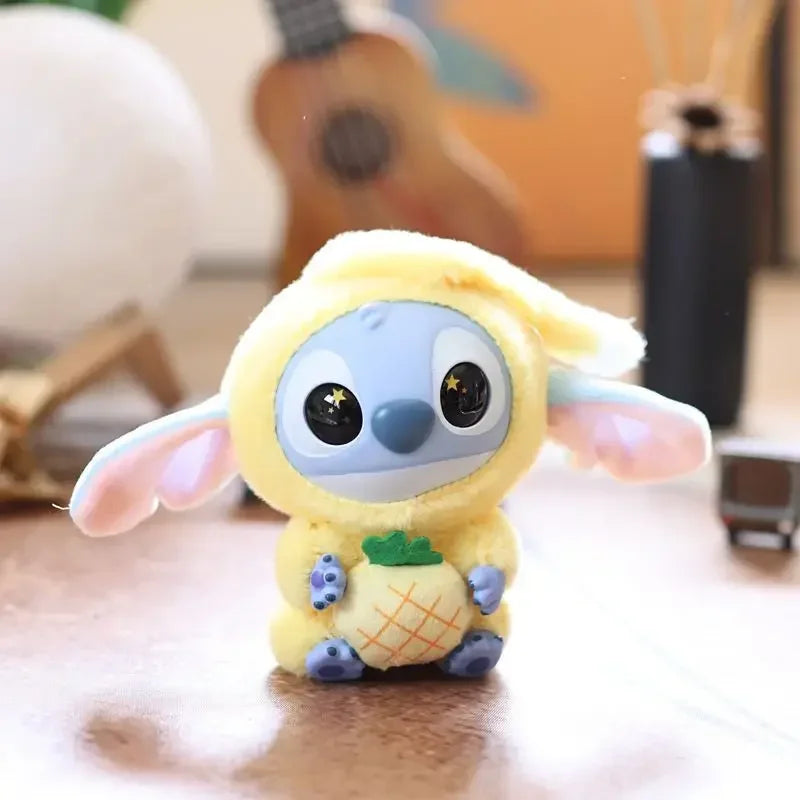 Stitch Eat Something Before Sleep Doll Pendant Stitch Lilo&stitch Keychain Keyring Series Backpack Pendant  Accessories Toy Gift