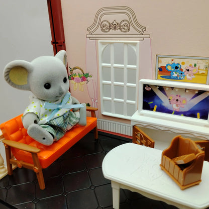 Mini-supermarché, jeux de shopping, accessoires de maison de poupée, jouets éducatifs pour enfants, jouets d'interaction familiale