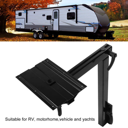 Pied de table amovible pieds de table réglables noir robuste amovible 360 °   Rotation oxydée légère pour yachts RV