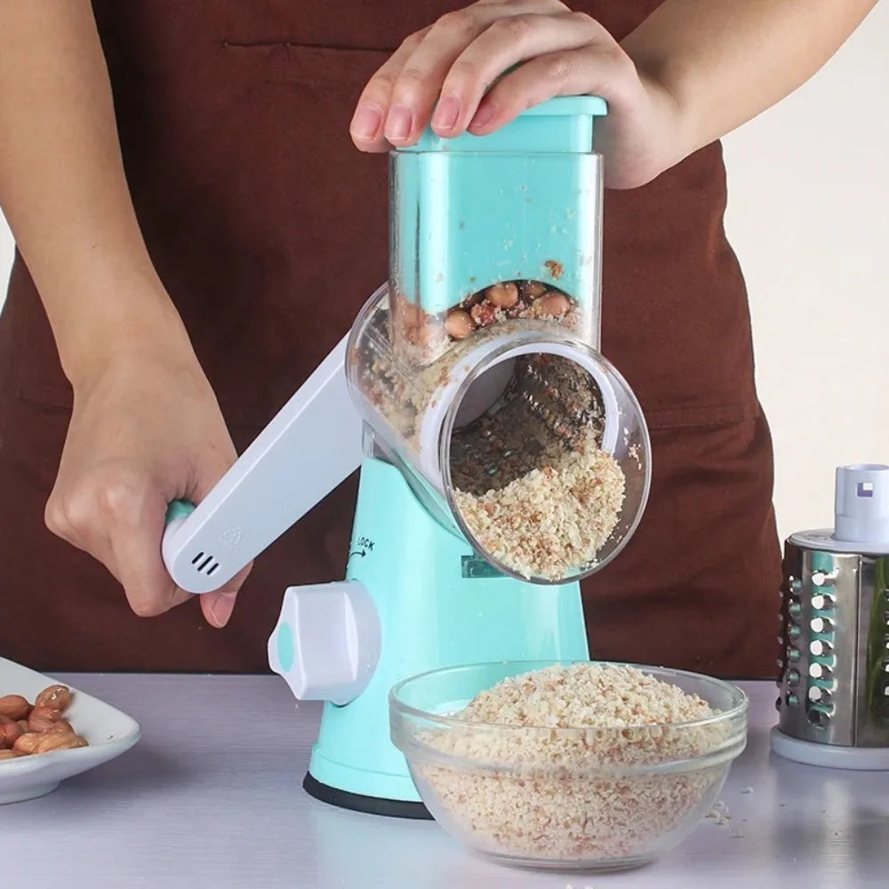New Fruit & Vegetable Tools Vegetable Chopper Shredders Blender Cheese Grinder Kitchen Gadgets Rotary Food Cutter Kitchen
