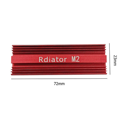 Dissipateur thermique pour SSD NVMe M.2, dissipateur thermique en aluminium pour disque dur M.2 2280 avec pad thermique en silicone pour PC / PS5 SSD PCIE 2280