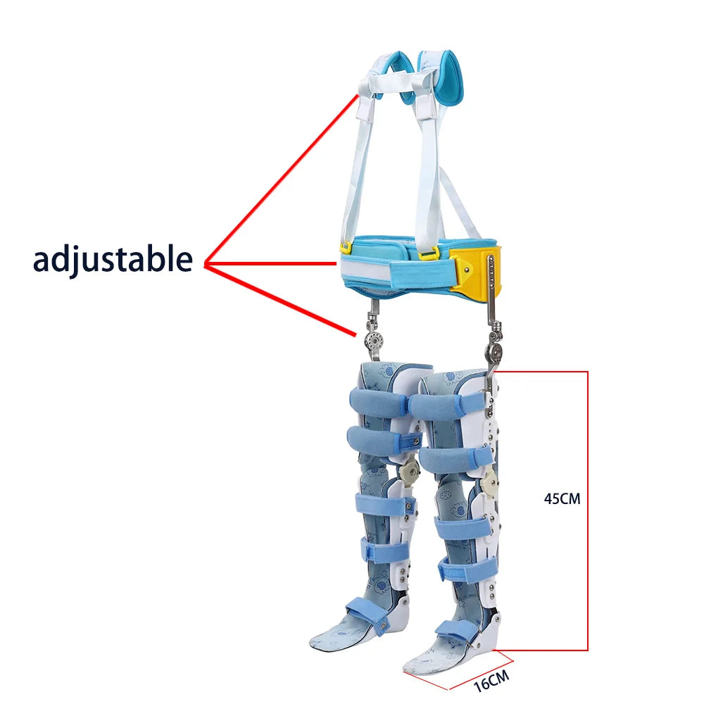 KID articulé ROM hanche genou soutien orthèse hanche genou cheville pied orthèse jambe Fracture pour genou chirurgie ligament soutien