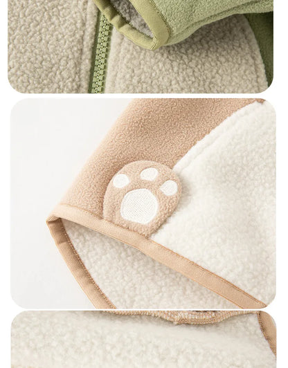 Dave Bella Cute Animal Shape Children Hoodie Cartoon Boys Girls Coat Autumn Warm Hooded Outerwear Toddler Girl Clothes DBX14462