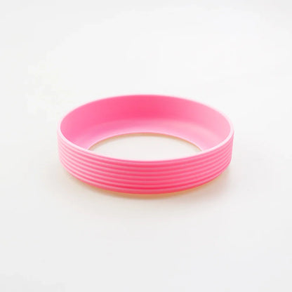 16 Colors 9.0CM Threaded Silicone Cup Bottom Protective Cover Coaster Sleeve Water Cup Cover 90MM Thermos Cup Bottom Holder