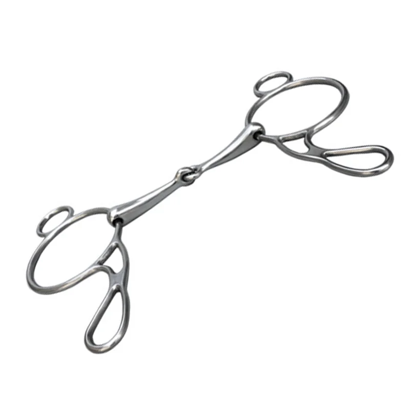 Horse Bit Ring Horse Mouth Snaffle Bit Horse Mouth Bit Forequestrian Training Equipment