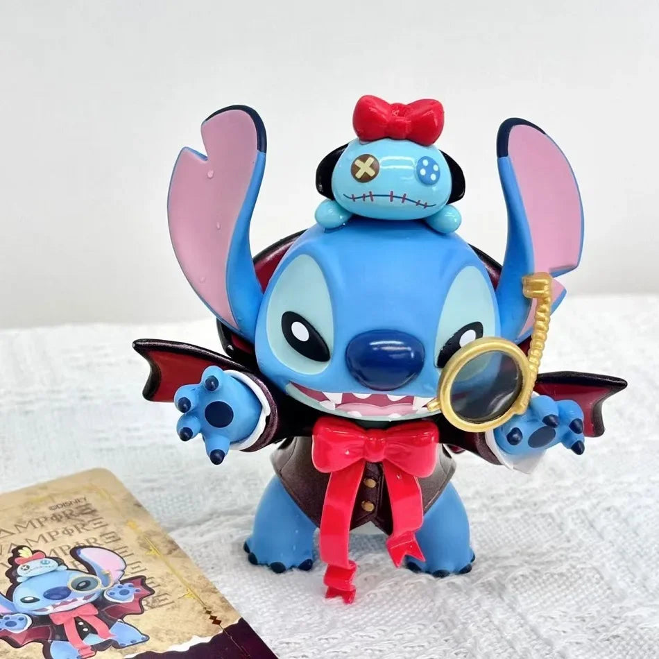 Stitch's Bizarre Diary 2.0 Blind Box, Handmade Trendy Doll, Cute Desktop Ornament & Birthday Gift for Anime Fans