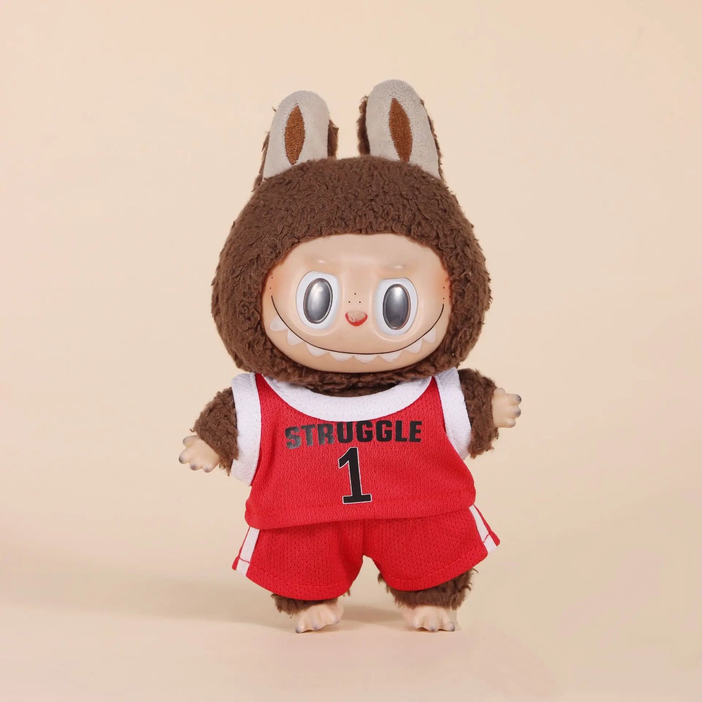 Vente uniquement Vêtements 17cm Première Deuxième Génération Labubu Vêtements de Basket Mignon Poupée Décoration Fait Main Vêtements de Poupée Cadeau