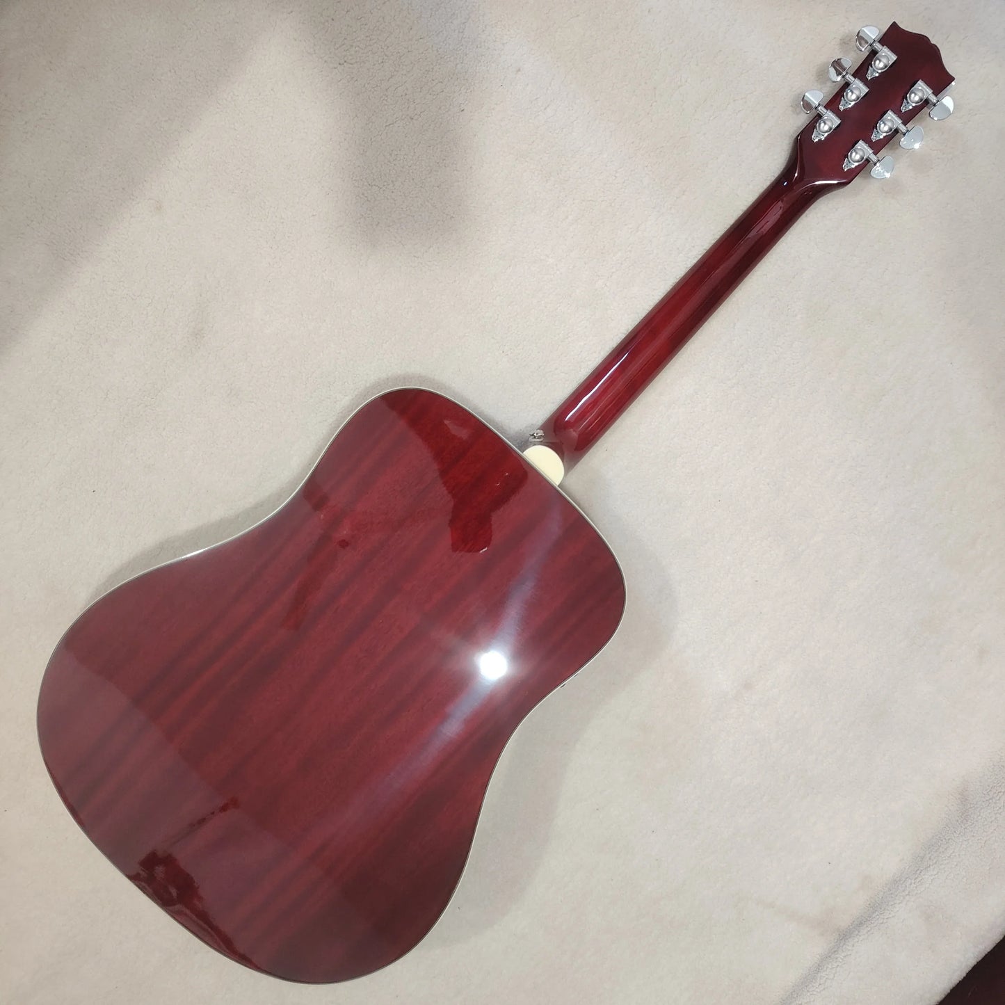 [Original Guitar] High-quality Bird acoustic guitar, solid spruce top, 301EQ, cow bone nut, free shipping from US warehouse,